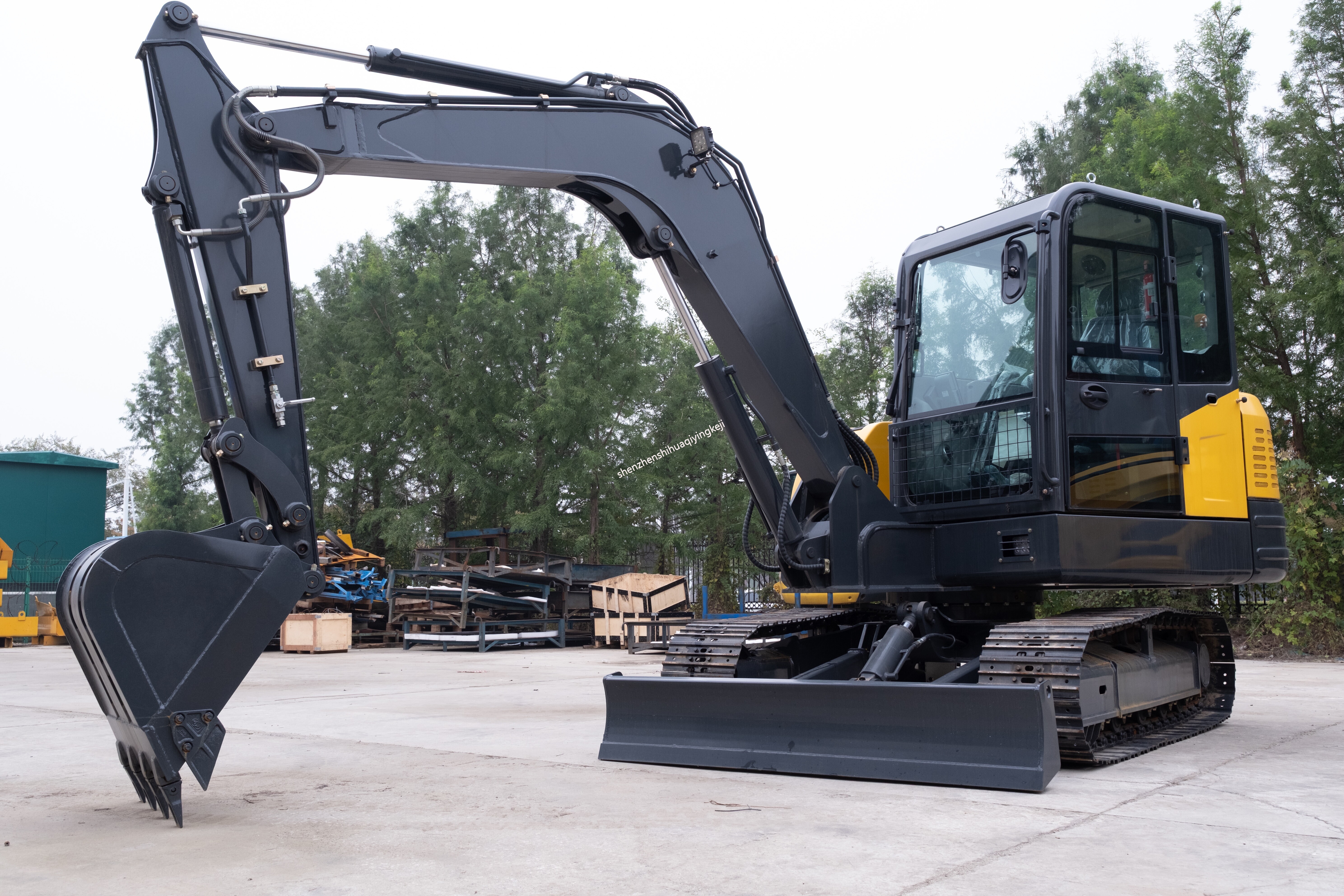HQE60 6 Ton Excavator | Yanmar 4TNV98 Engine | Inline HP5V76 Hydraulics