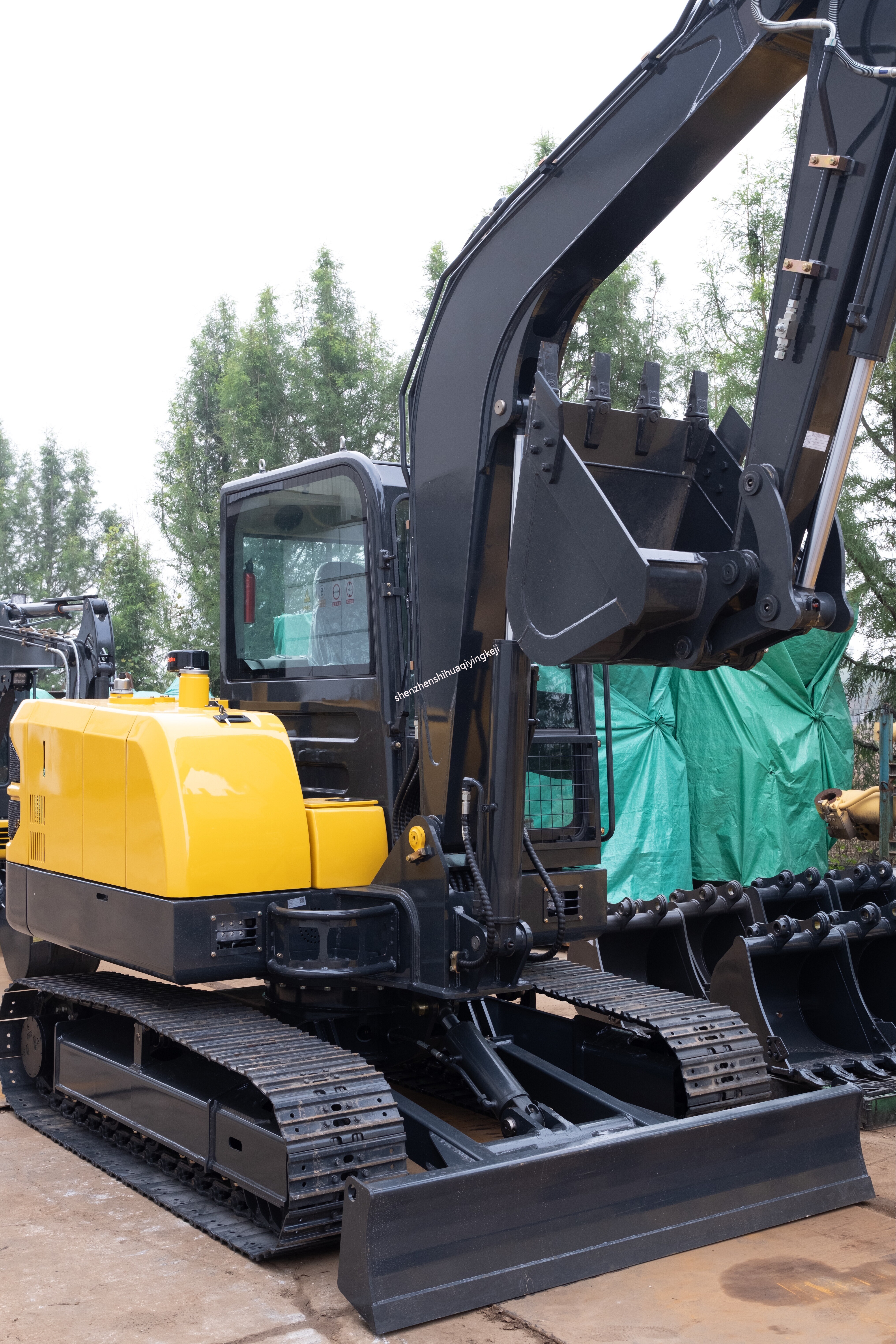 HQE60 6 Ton Excavator | Yanmar 4TNV98 Engine | Inline HP5V76 Hydraulics