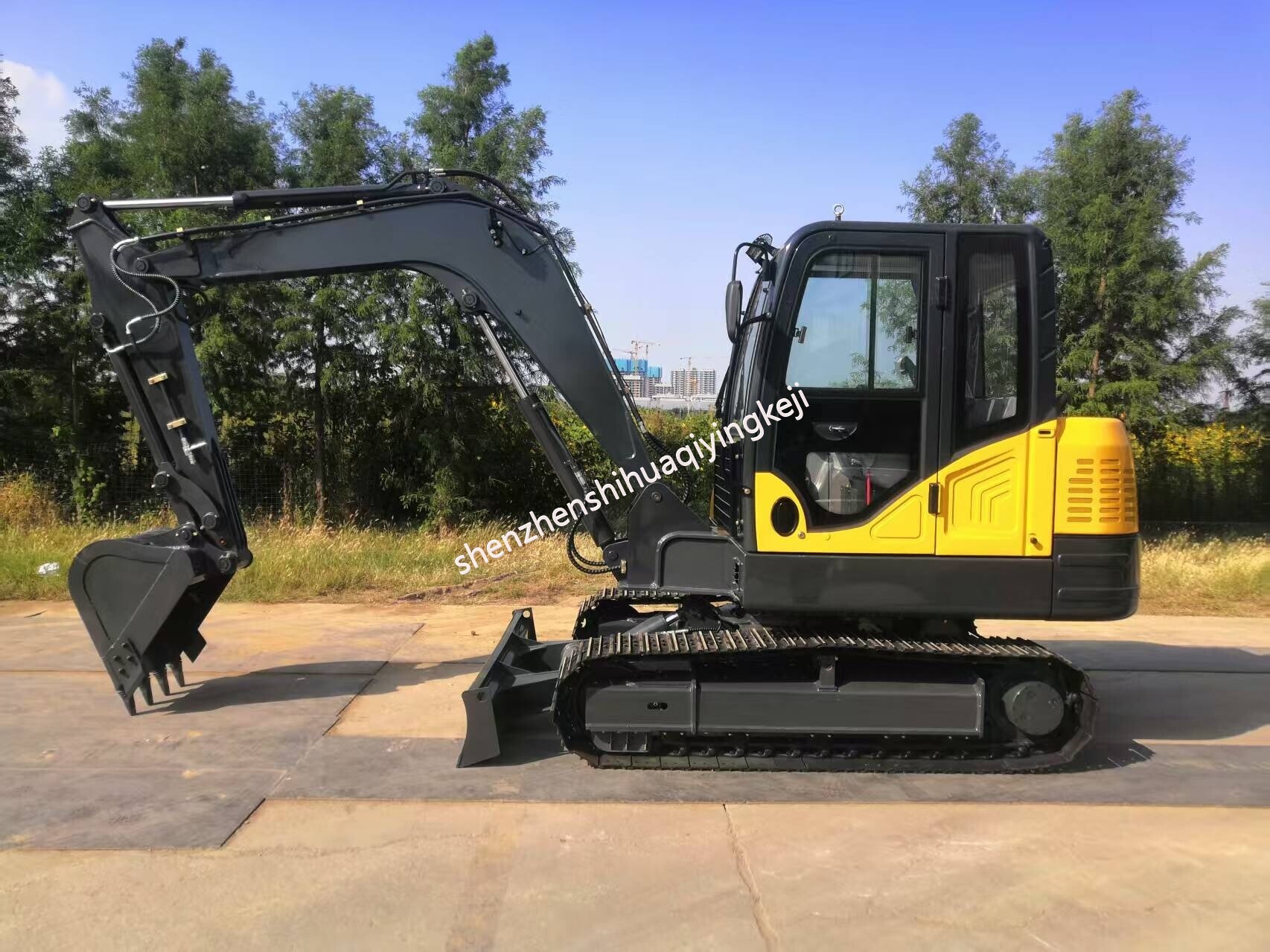 HQE60 6 Ton Excavator | Yanmar 4TNV98 Engine | Inline HP5V76 Hydraulics