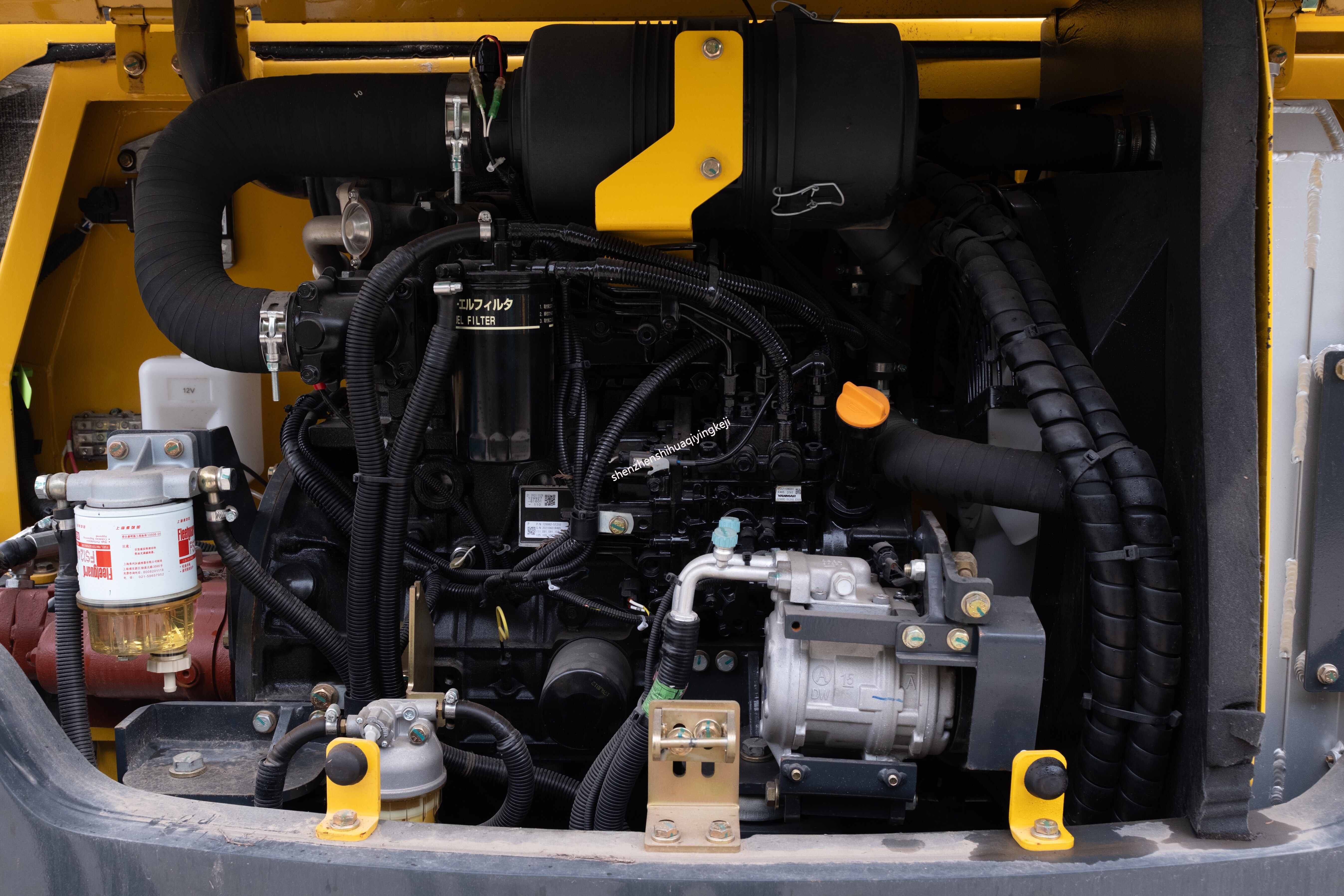 HQE60 6 Ton Excavator | Yanmar 4TNV98 Engine | Inline HP5V76 Hydraulics