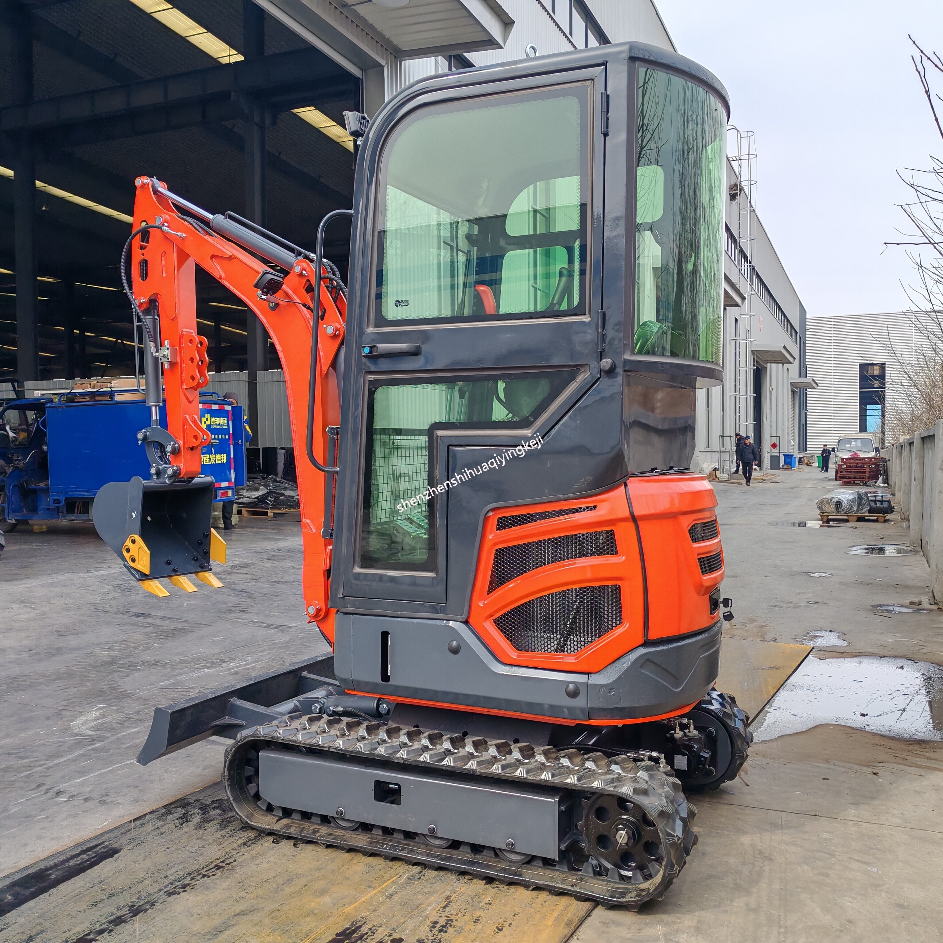 HQE18-pro | 1.8-ton mini excavator with hydraulic pilot control - optional Kubota or Yanmar engine