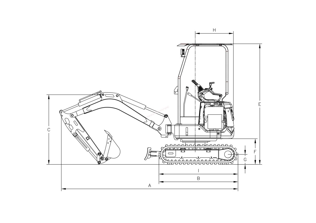 16hqe18-pro-mini-excavator-top-mounted-cylinder