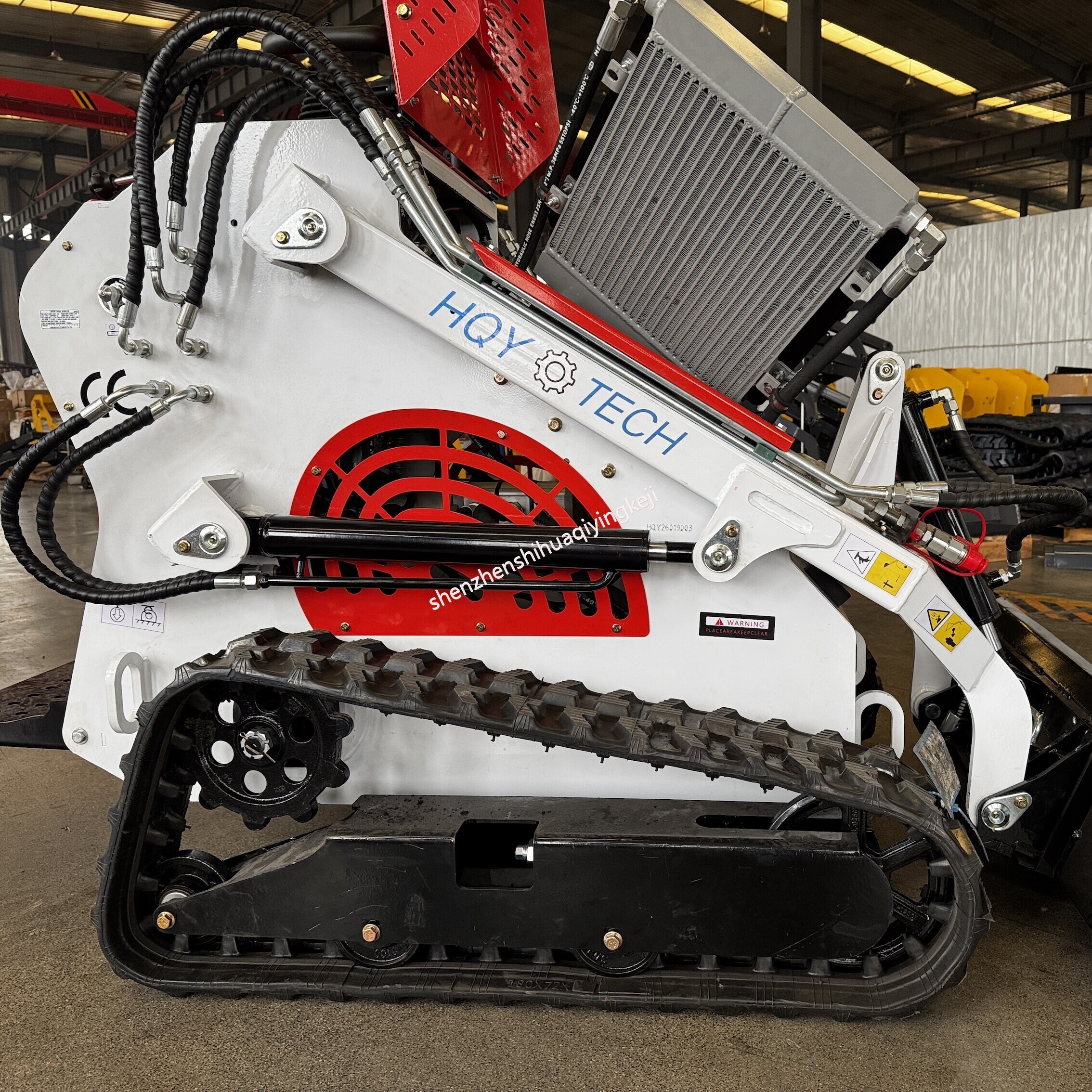 HQ380 Mini Skid Steer Loader | Compact Track & Wheel Loader Factory