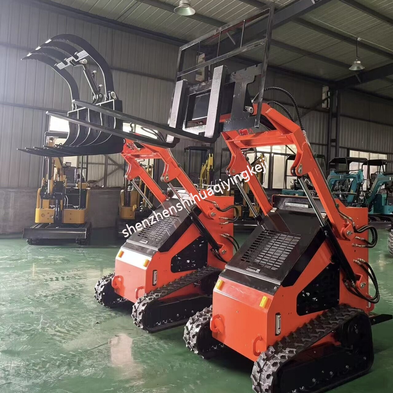 HQ380 Mini Skid Steer Loader | Compact Track & Wheel Loader Factory