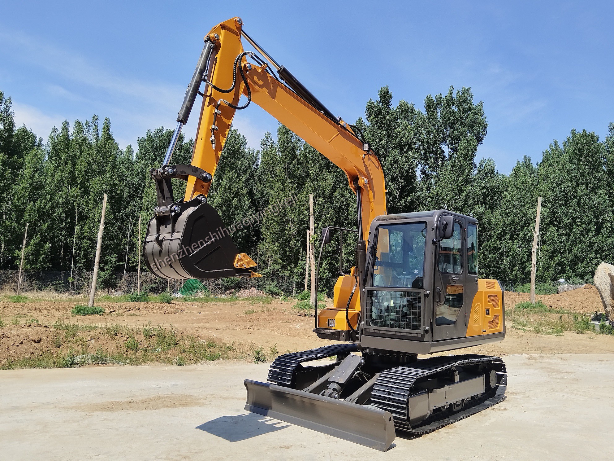 HQE75 Pro Series | 7.5 Ton Hydraulic Crawler Excavator (Global Edition)