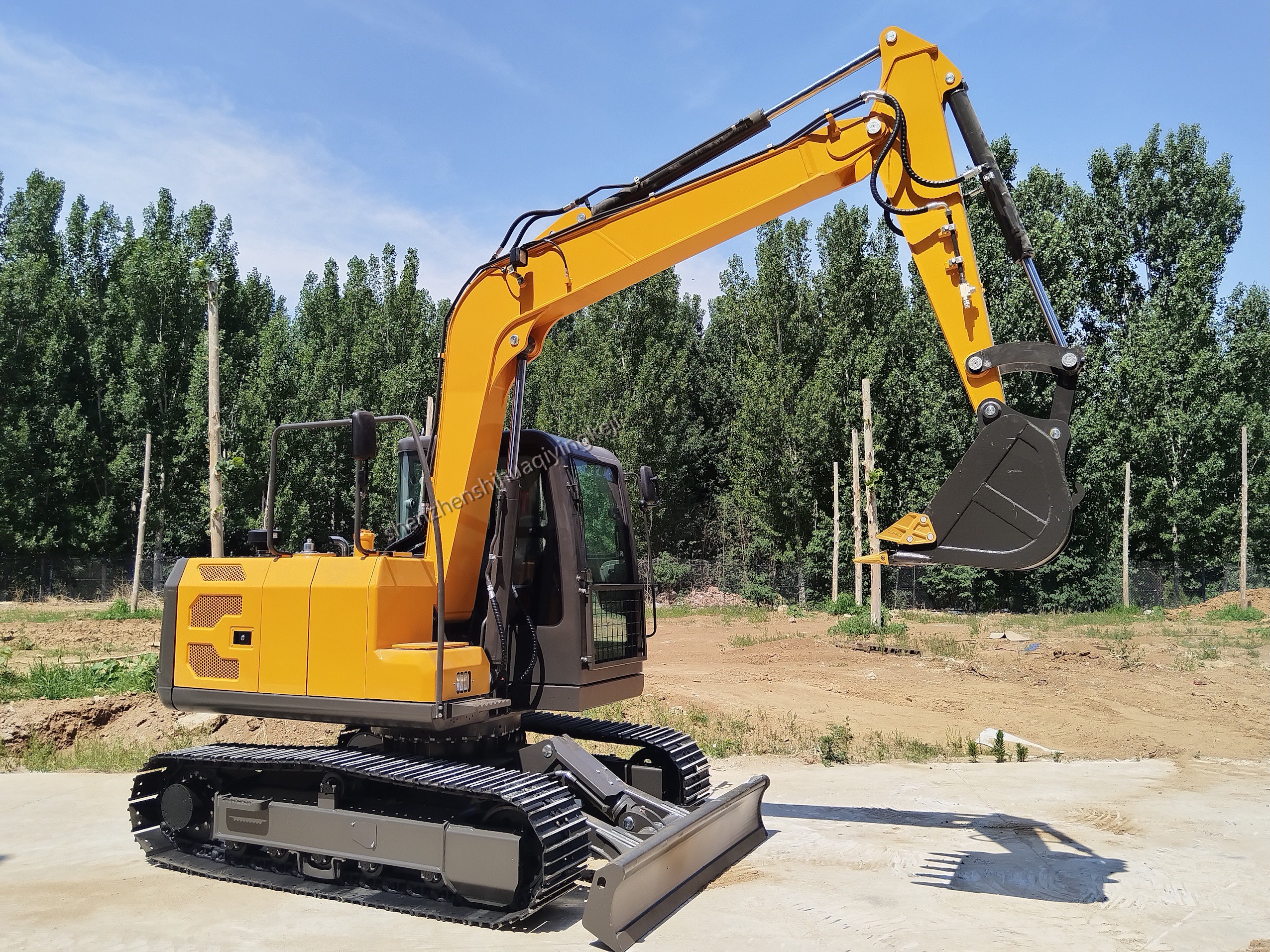HQE75 Pro Series | 7.5 Ton Hydraulic Crawler Excavator (Global Edition)