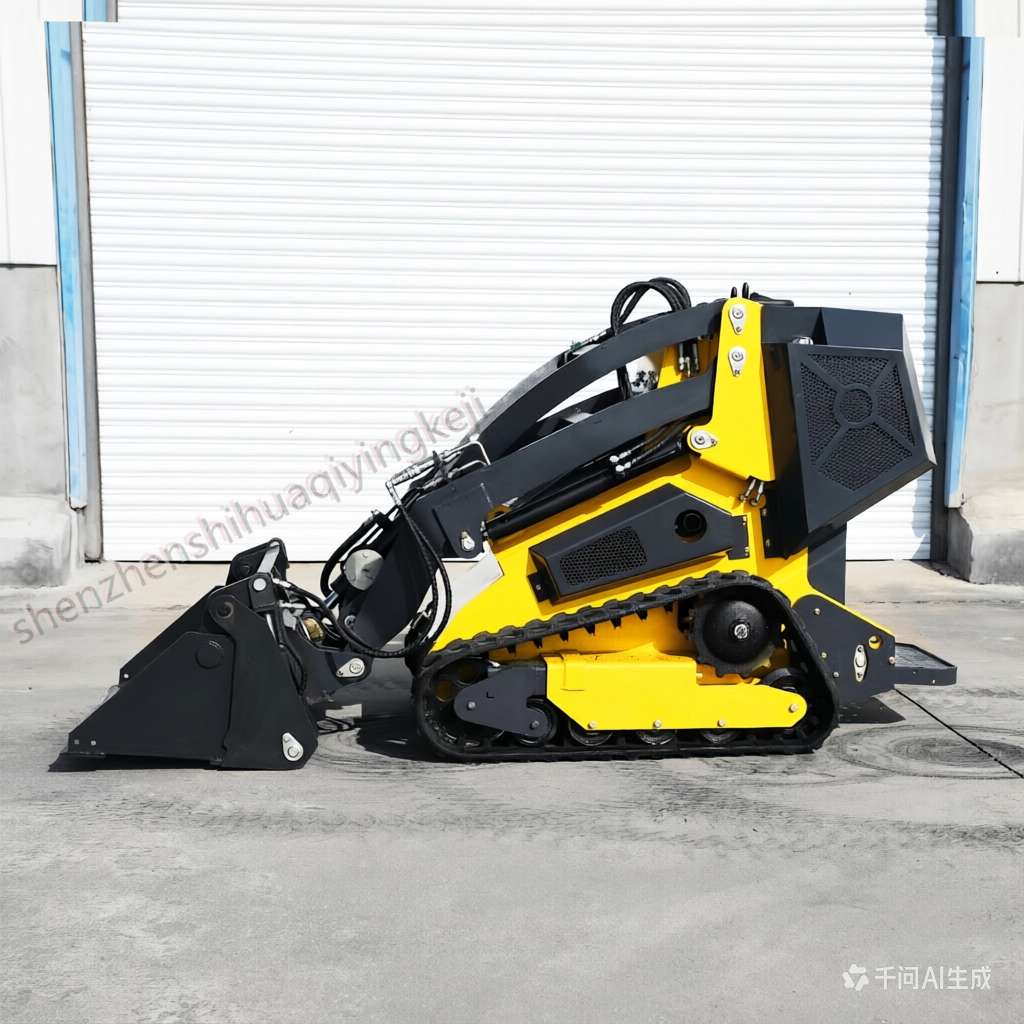 HQY Equip HQS480 Mini Skid Steer | 23HP & 390kg Rated Load