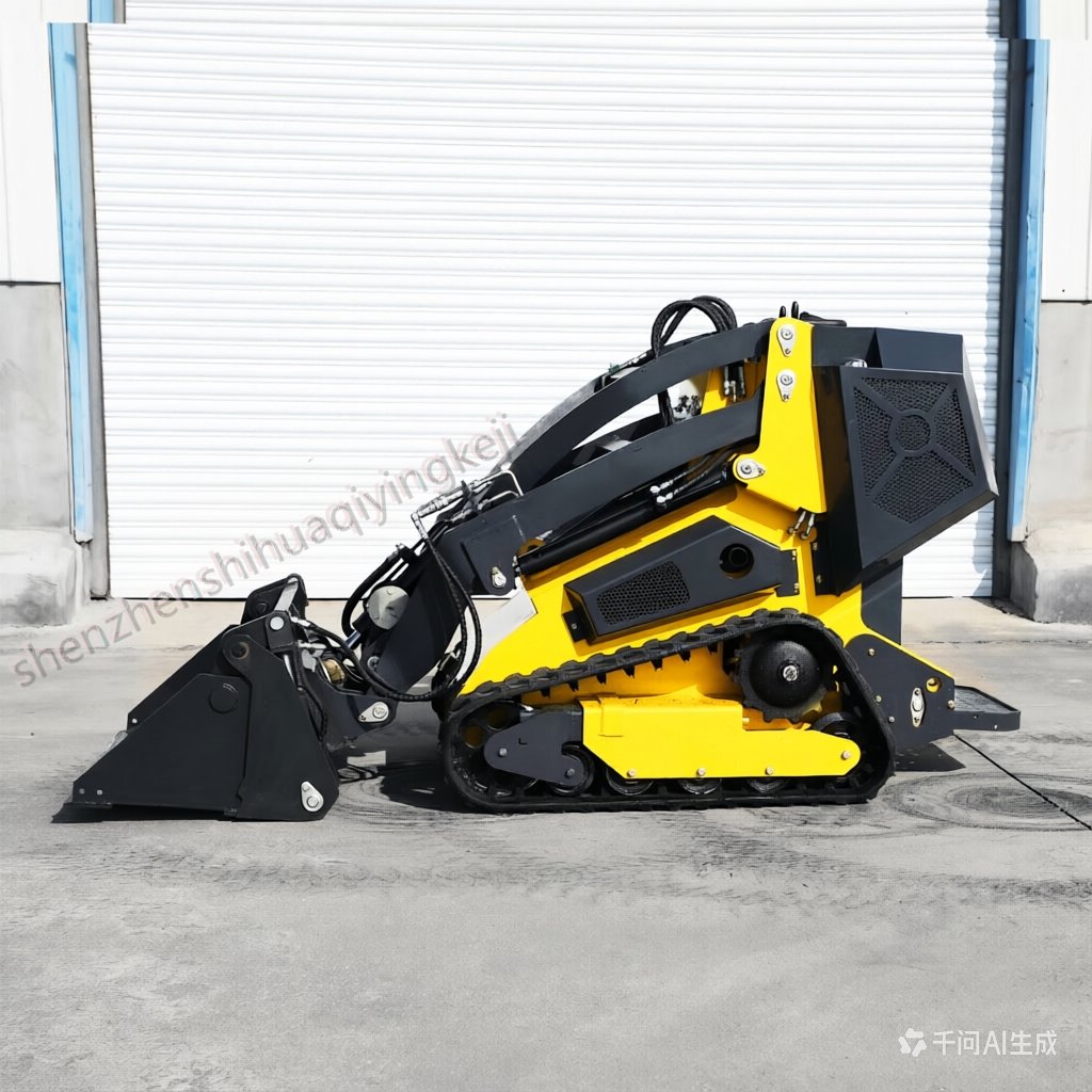 HQY Equip HQS480 Mini Skid Steer | 23HP & 390kg Rated Load
