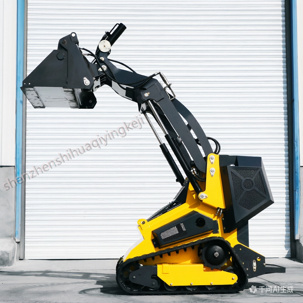 HQY Equip HQS480 Mini Skid Steer | 23HP & 390kg Rated Load