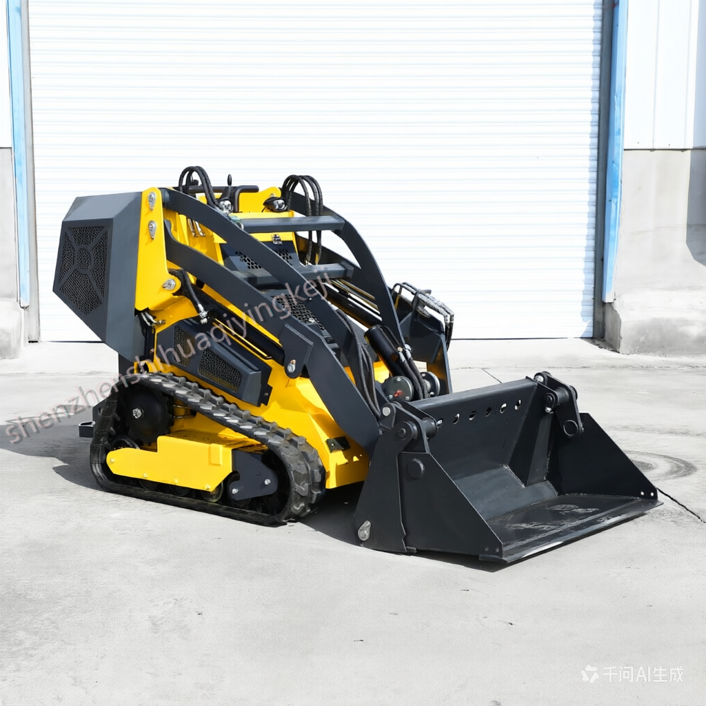 HQY Equip HQS480 Mini Skid Steer | 23HP & 390kg Rated Load