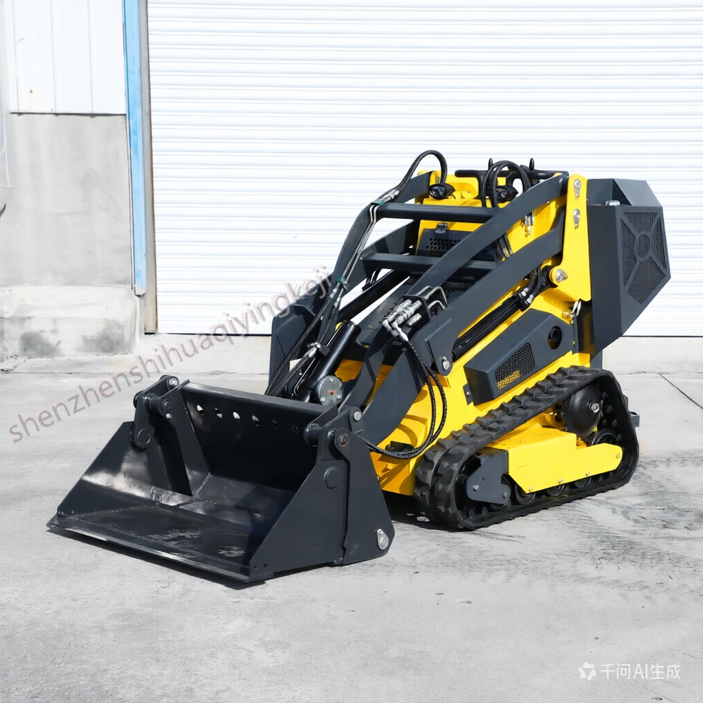 HQY Equip HQS480 Mini Skid Steer | 23HP & 390kg Rated Load
