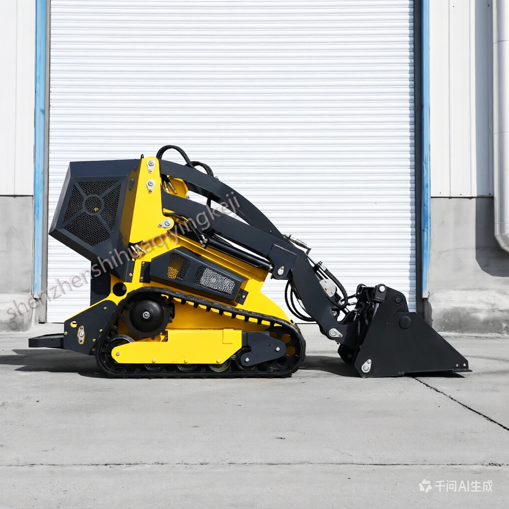 HQY Equip HQS480 Mini Skid Steer | 23HP & 390kg Rated Load