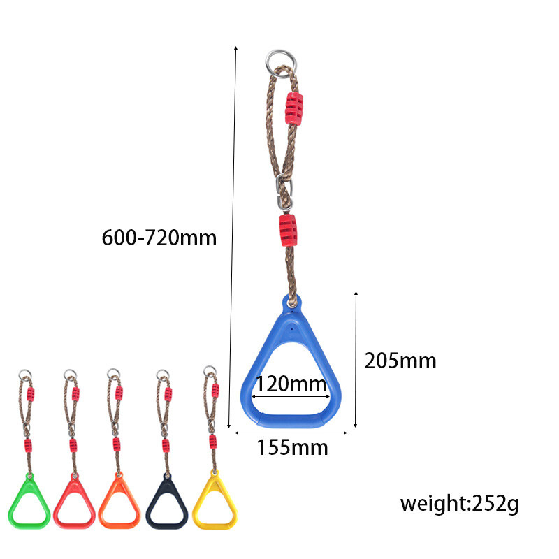 Single Triangle Lifting Ring-252g