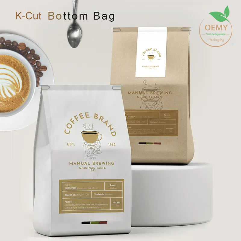 Quad-side-seal coffee bags
