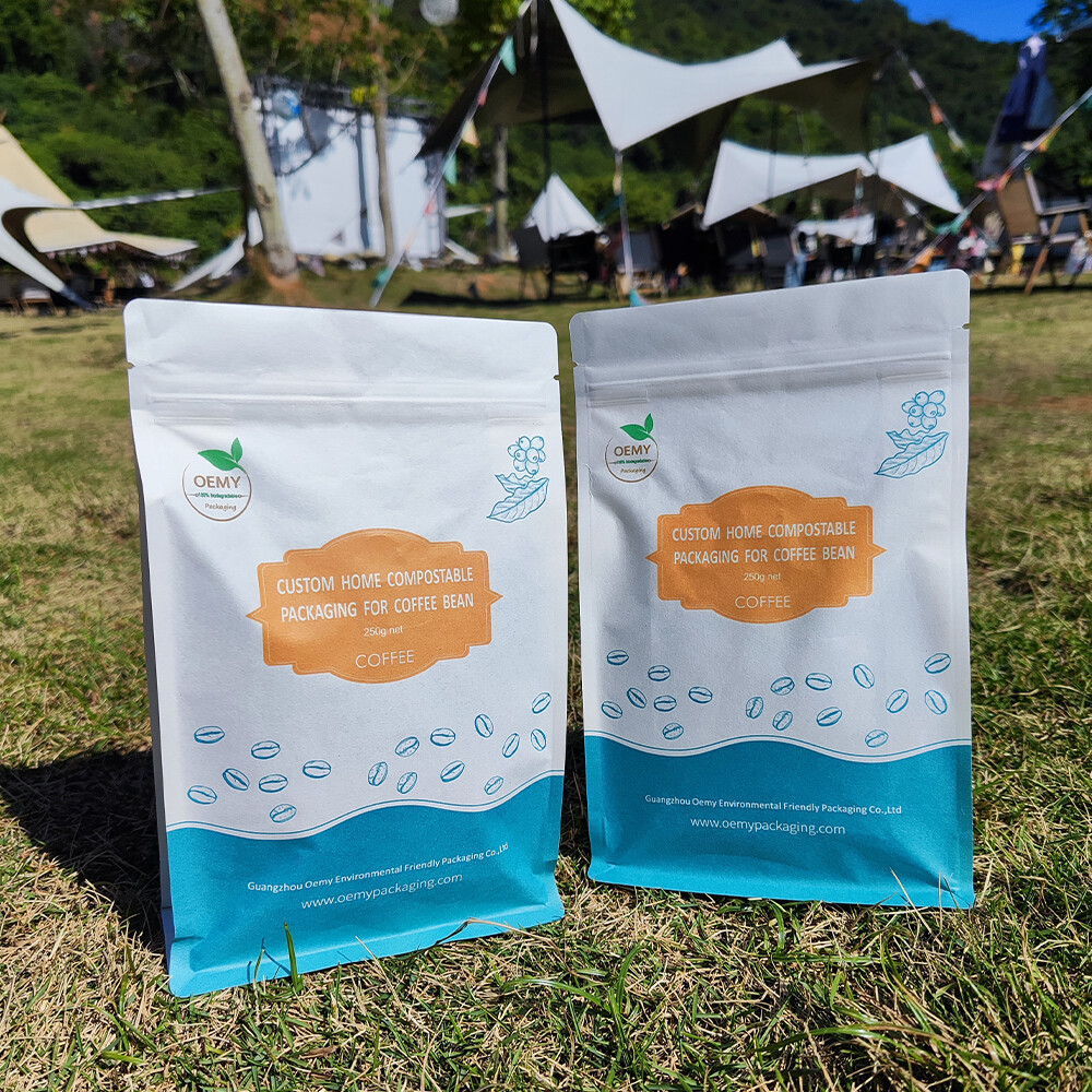Zipper coffee packaging bag