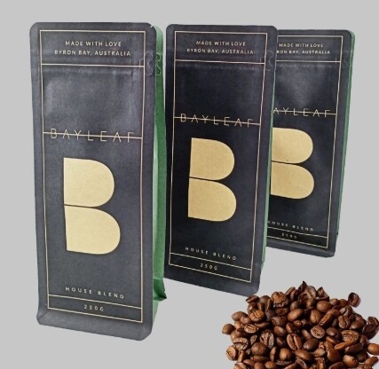 Stand-up Kraft Paper Coffee Bag with Valve