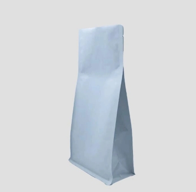 Printable flat bottom coffee packaging bag