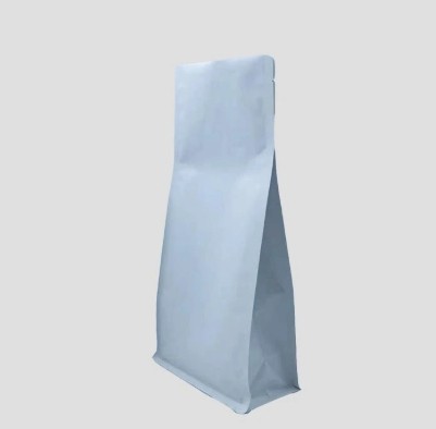 Printable flat bottom coffee packaging bag