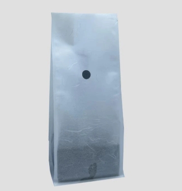 Customizable Printed Flat Bottom Yunlong Paper Biodegradable Coffee Bag