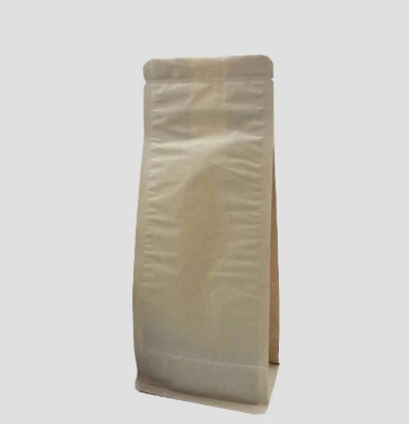 Compostable coffee packaging bag with air valve