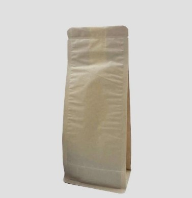 Compostable coffee packaging bag with air valve