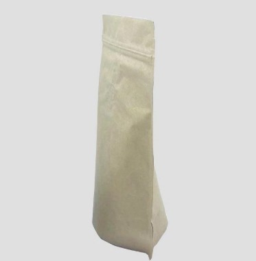 Stand up kraft paper coffee packaging bag with valve