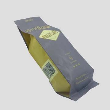 Back seal printable biodegradable packaging bags