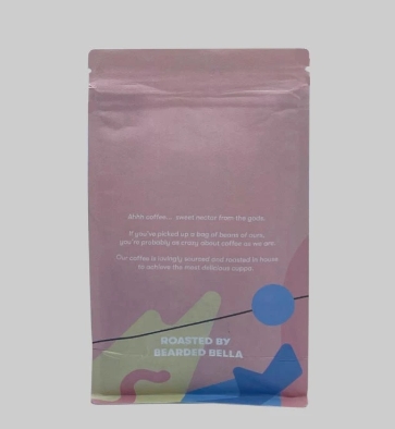 Custom creative biodegradable coffee packaging bag