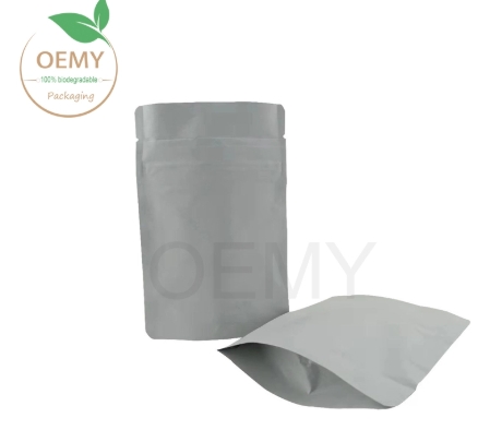 Custom printed zipper bags fully biodegradable packaging bags.
