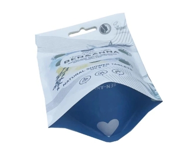 Custom printed creative stand up zipper bag