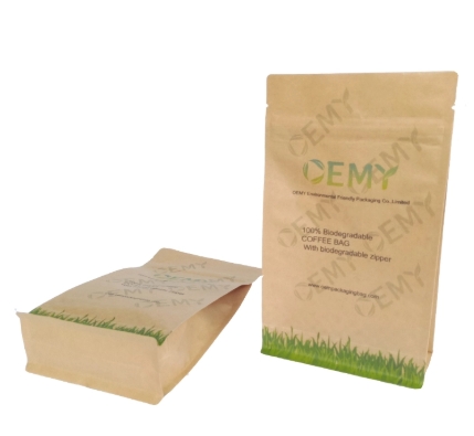 High barrier biodegradable packaging bags