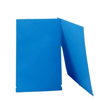 Biodegradable printable three-side seal packaging bag