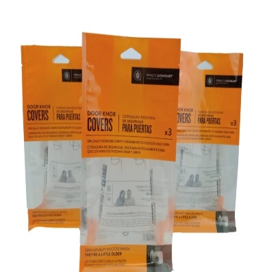 Eight-side sealed square bottom stand up zipper bag