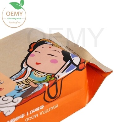 Custom biodegradable bags eco friendly packaging