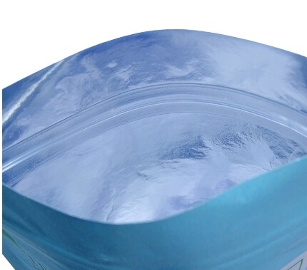 Custom printed stand up zipper bag biodegradable tea bags