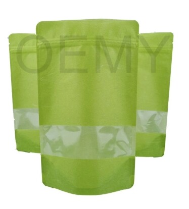 Multi-color printing Yunlong biodegradable stand-up bag,