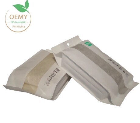 Four-side sealed packaging bag