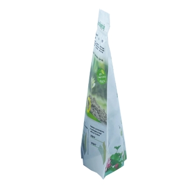 Biodegradable paper packaging resealable bags