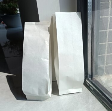 Side seal tea packaging bag