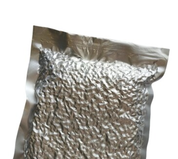 Recyclable vacuum sealed environmentally friendly aluminum bag