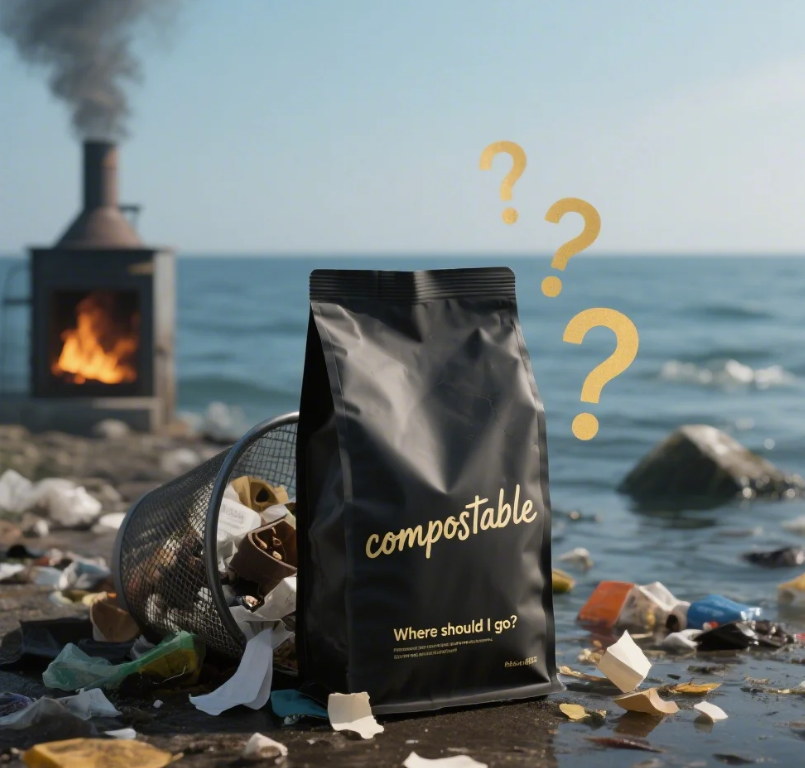 The truth about compostable coffee bags: How big is the gap between environmental promises and reality?
