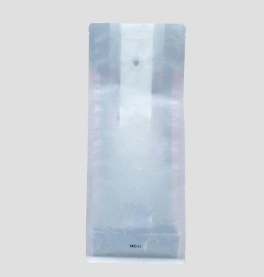 Eight-sided sealing valve coffee packaging for coffee beans