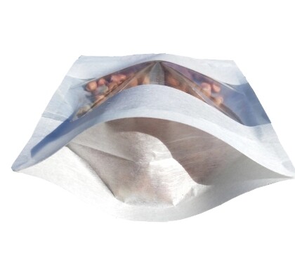 Customizable biodegradable standing window packaging bag