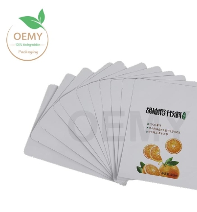 Compostable high barrier packaging bags