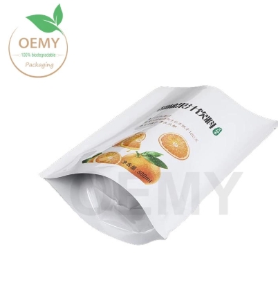 Compostable high barrier packaging bags