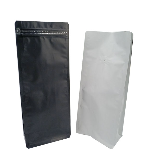 High thickness aluminized recyclable coffee packaging bag