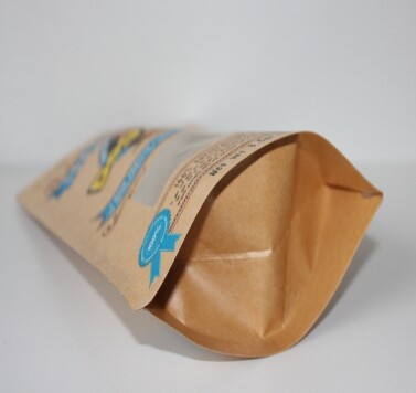 Kraft paper printed stand up packaging bag
