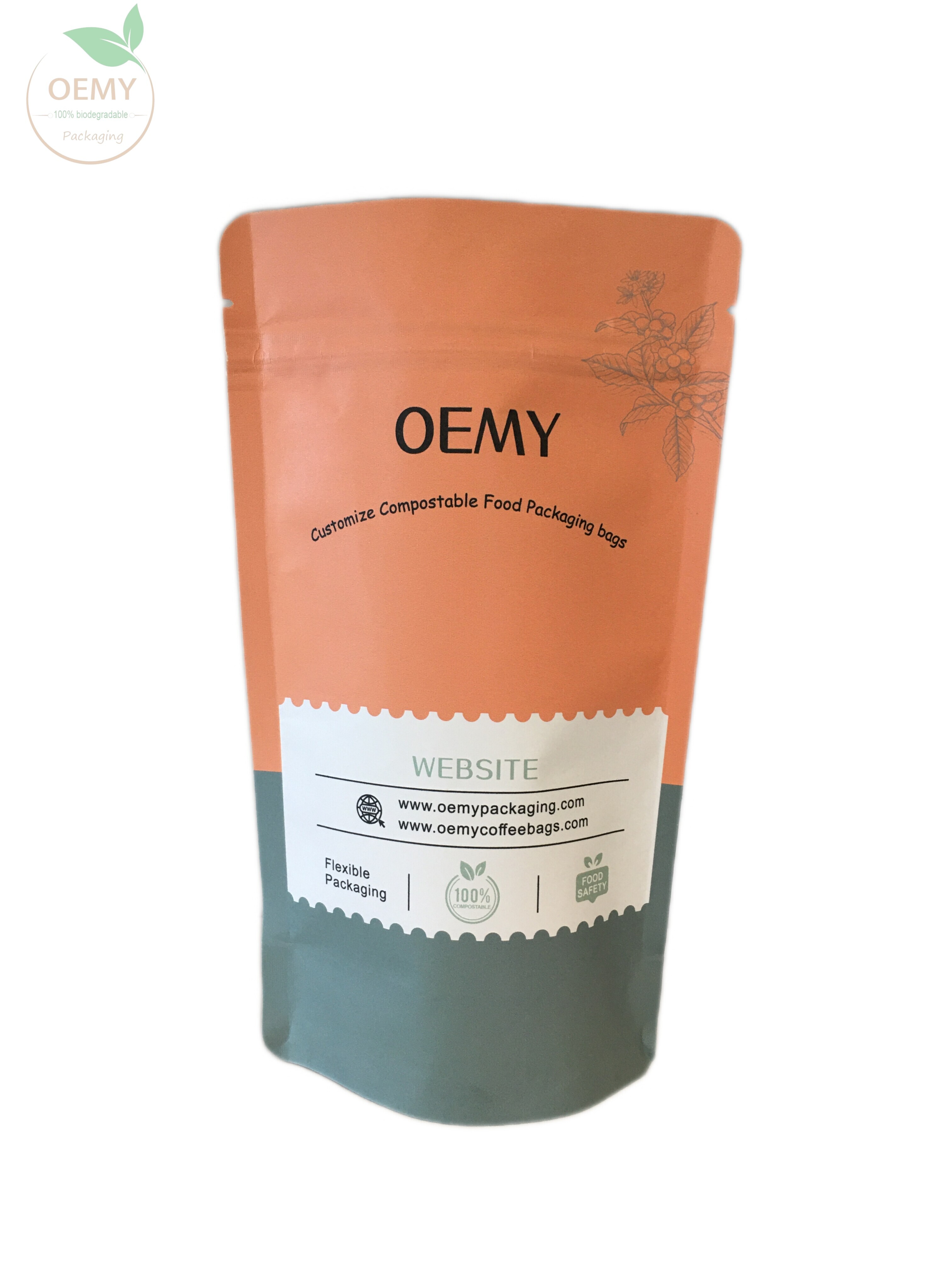 High barrier biodegradable light-proof packaging bags