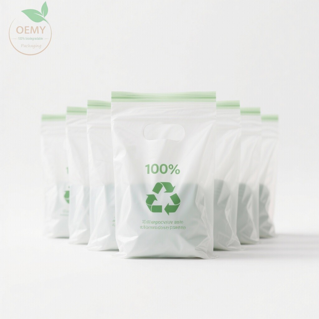 OEMY Packaging: Professionally providing 100% recyclable and biodegradable back-seal packaging bag solutions