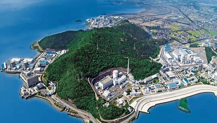 China Qinshan Nuclear Power Plant: Established in Cooperation with Mitsubishi Heavy Industries